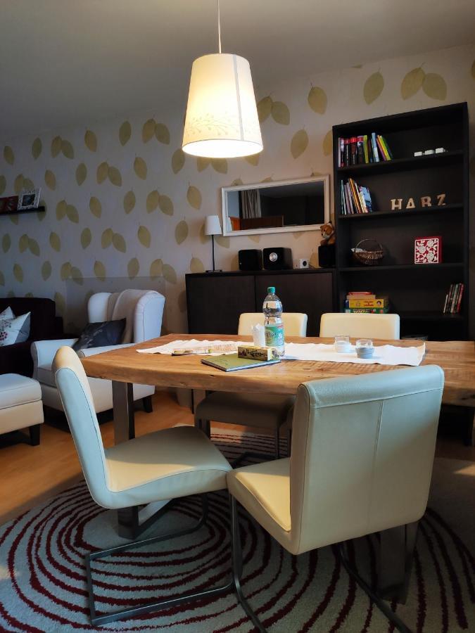 Ferienwohnung Harzluchs Mit Balkon, Netflix Und Sauna Im Haus Hohegeiß Exterior foto